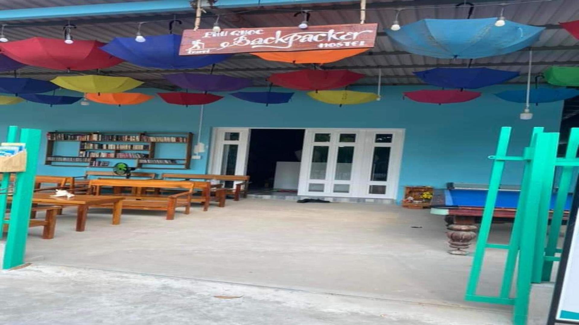 A Pousada Phu Quoc Backpacker Exterior foto